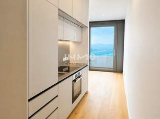 Sonnenuntergang im modernsten Turm Wiens: DANUBEFLATS 42. Etage, 530800 €, Immobilien-Wohnungen in 1220 Donaustadt