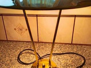 Tischlampe Messing" Space Age" Vintage"Ufo T"von W. K. Wu Products Designer Stück 1980r Jahre" Italien 40 cm hoch Messing