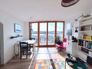 Linz/Stadt: Dachgeschosswohnung (2 Zimmer) mit herrlichem Fernblick in der Schubertstraße, 624.53 €, Immobilien-Wohnungen in Oberösterreich