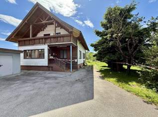 Neuer Preis! Einfamilienhaus mit großem Grundstück in ruhiger Lage von Magdalensberg, 370000 €, Immobilien-Häuser in 9064 Magdalensberg
