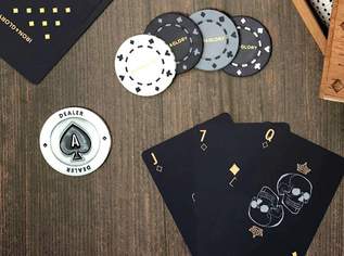 Dead Man’s Hand Poker-Set, 79.9 €, Marktplatz-Spiele, Bastelmaterial & Modellbau in Österreich