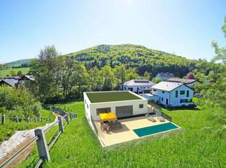 Vollerschlossen - Aufschließung bezahlt! Großzügiges Baugrundstück mit Traumausblick, 340000 €, Immobilien-Grund und Boden in 3012 Gemeinde Wolfsgraben