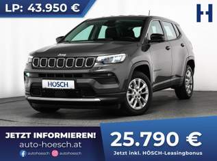 Compass T4 130 Aut. WINTER-PAKET LED 360° ACC, 26790 €, Auto & Fahrrad-Autos in 2512 Katastralgemeinde Tribuswinkel