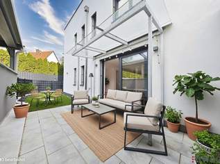 360° Tour | Doppelhaus-Erstbezug mit 135m², 5 Zimmern, Eigengarten & Luftwärmepumpe | überdachter KFZ-Stellplatz, 579000 €, Immobilien-Häuser in 2000 Gemeinde Stockerau