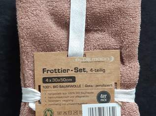 4 Gästehandtücher Bio-Baumwolle Frottier-Set 30 x 50 cm NEU + Etikett + Originalverpackung 4 Gästehandtücher Bio-Baumwolle Frottier-Set 30 x 50 cm NEU + Etikett + Originalverpackung