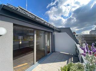 Sonnige 2 Zimmerwohnung mit Dachterrasse - 1 bedroom Apartment with terrace TRAUM ERSTBEZUG, 1061.5 €, Immobilien-Wohnungen in 1110 Simmering