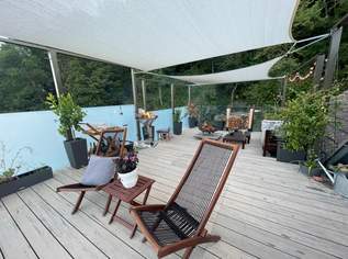 Time out am Wasser: Schwimmen. Radfahren. Laufen,.. ca.107 m2 mit Rooftop 31 m2 und Terrasse ca. 10m2, 550000 €, Immobilien-Wohnungen in 1190 Döbling