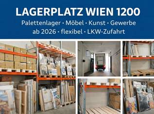 Lagerplatz in Wien ab 2026 – flexibel & zentral, 620 €, Immobilien-Gewerbeobjekte in 1200 Brigittenau