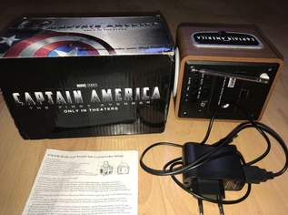 Thor Hantel und Captain America - The First Avenger Radio und Wecker mit iPod/ iPhone Anschluss