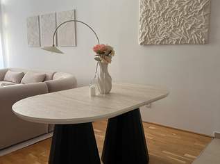 Moderner Travertin Optik - Esstisch ausziehbar