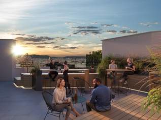 AB AUGUST: The Metropolitan - High Class Loft Living - Provisionsfrei - 1-Zimmer-Wohnung mit Balkon, 899 €, Immobilien-Wohnungen in 1100 Favoriten