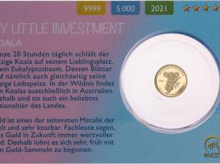 Ich suche die "My little Investment" Münze Koala aus dem Jahr 2021