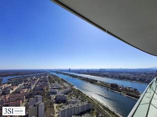 Atemberaubendes Apartment mit Fernblick - Danubeflats, 1305.76 €, Immobilien-Wohnungen in 1220 Donaustadt