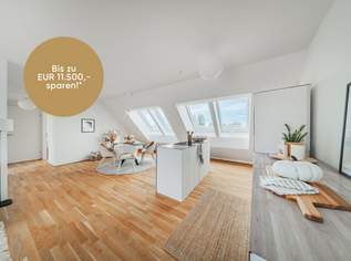 Dachgeschoss mit Weitblick: Urban. Modern. Exklusiv., 749700 €, Immobilien-Wohnungen in 1210 Floridsdorf Dachgeschoss mit Weitblick: Urban. Modern. Exklusiv., 749700 €, Immobilien-Wohnungen in 1210 Floridsdorf