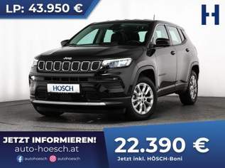 Compass T4 130 Aut. WINTER-PAKET LED 360° ACC, 23890 €, Auto & Fahrrad-Autos in 4061 Pasching