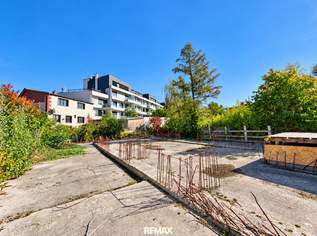 GRUNDSTÜCK "BAUBEWILLIGT" tolle Lage, Nähe SMZOst für Wohnbau, Garage im Rohbau bereits fertiggestellt, 1490000 €, Immobilien-Grund und Boden in 1220 Donaustadt