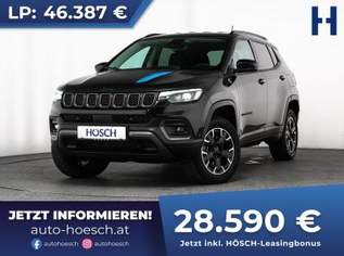 Compass Trailhawk 4xe 240 LEDER SITZLÜFTUNG AKTION, 29590 €, Auto & Fahrrad-Autos in 2512 Katastralgemeinde Tribuswinkel