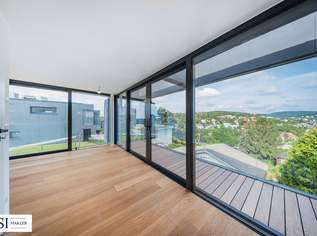 The Unique Villen: luxuriöses Wohnen mit Weitblick in die Weinberge - Pool & Sauna, 1663770 €, Immobilien-Häuser in 1190 Döbling