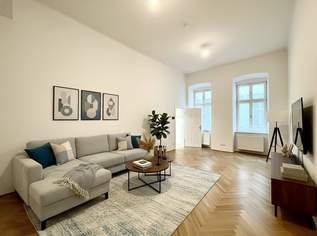 Wunderschön sanierte Altbauwohnung am Getreidemarkt | 1-Zimmer + Kabinett | getrennte Küche, 1708.52 €, Immobilien-Wohnungen in 1010 Innere Stadt