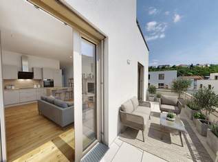 3-Zimmer-Wohnung mit großzügiger, sonniger Südterrasse, 397200 €, Immobilien-Wohnungen in 3500 Am Steindl