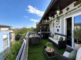 Ruhige Innenhoflage direkt am Marchfeldkanal | Dachterrasse mit herrlichem FERNBLICK | Tiefgaragenstellplatz | U6, 349900 €, Immobilien-Wohnungen in 1210 Floridsdorf