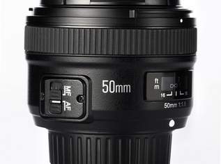 Objektiv YN 50mm/1,8G für Nikon, 159 €, Marktplatz-Kameras & TV & Multimedia in 1200 Brigittenau