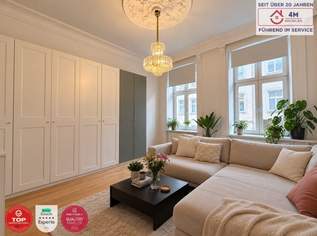 Charmante 3-Zimmer-Altbauwohnung mit 30m2 großer Terrasse im 5. Bezirk!, 449000 €, Immobilien-Wohnungen in 1050 Margareten