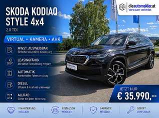Kodiaq 2.0 TDI Style 4x4 |VIRTUAL|KAMERA|AHK|, 35990 €, Auto & Fahrrad-Autos in 9300 Sankt Veit an der Glan Kodiaq 2.0 TDI Style 4x4 |VIRTUAL|KAMERA|AHK|, 35990 €, Auto & Fahrrad-Autos in 9300 Sankt Veit an der Glan