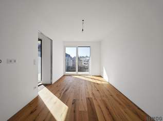 Heller Erstbezug | Hofseitige 2-Zimmerwohnung mit Balkon | Luftwärmepumpe | nähe Liesing & Riverside, 306527 €, Immobilien-Wohnungen in 1230 Liesing