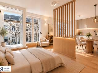 The Pearl: Exklusiver Erstbezug in Bestlage am Karmelitermarkt, 295000 €, Immobilien-Wohnungen in 1020 Leopoldstadt