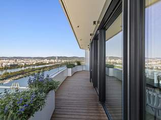 ++ LUXUSWOHNUNG zur MIETE ++ Skyline von Wien, 4490 €, Immobilien-Wohnungen in 1220 Donaustadt