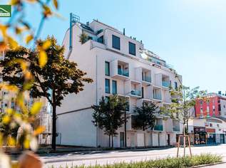 Eigengrund in Bestlage: Begehrte Wohnung inkl. Küche beim Donauzentrum / U-Bahn U1 (Neubau 2018), 349900 €, Immobilien-Wohnungen in 1220 Donaustadt
