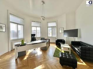 360 TOUR // REPRÄSENTATIVE ALTBAUETAGE AM BENNOPLATZ, 2500000 €, Immobilien-Wohnungen in 1080 Josefstadt