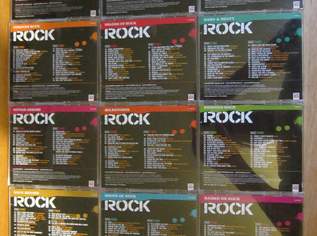 12Stück Rock Doppelcds - Time Life Sammlung im Konvolut oder 10 x Rock Collection Doppelcds