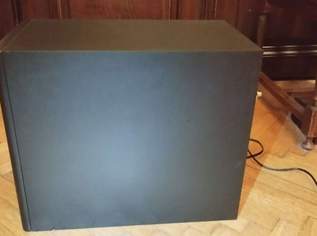 Subwoofer Canton AS 10 Bass Lautsprecher schwarz Hi-Fi Rarität, 80 €, Marktplatz-Kameras & TV & Multimedia in 1140 Penzing