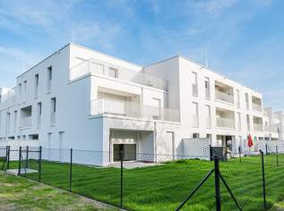 2-Zimmer-Neubauwohnung mit Küche, 68m² Garten, Terrasse und Loggia Außenfläche und Kellerabteil / MAX4 Top 1-03, 869 €, Immobilien-Wohnungen in 1210 Floridsdorf