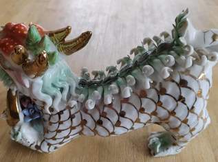 Vintage Porzellan Drache Foo Hund 