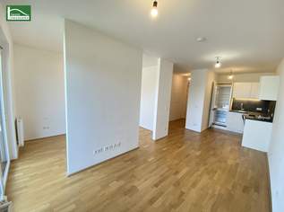 LEO 131 - Moderne 2.5-Zimmer Neubauwohnung mit großem Balkon, Abstellraum und Küche! U6 und S-Bahn Floridsdorf in 4 Busstationen. - WOHNTRAUM, 898.74 €, Immobilien-Wohnungen in 1210 Floridsdorf