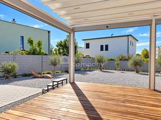 Kleines Paradies am privaten Badesee – modernes Haus mit mediterranem Garten & Traumterrasse, 379000 €, Immobilien-Häuser in 7111 Parndorf Kleines Paradies am privaten Badesee – modernes Haus mit mediterranem Garten & Traumterrasse, 379000 €, Immobilien-Häuser in 7111 Parndorf