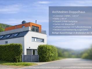 Moderne Doppelhaushälfte in Grünruhelage, 579000 €, Immobilien-Häuser in 2384 Breitenfurt Moderne Doppelhaushälfte in Grünruhelage, 579000 €, Immobilien-Häuser in 2384 Breitenfurt