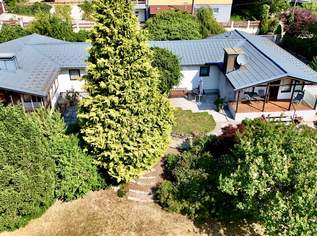 Vielseitiger Doppelhaus-Bungalow mit unverbaubarem Panoramablick auf den Wienerwald, 890000 €, Immobilien-Häuser in 3423 Unterkirchbach