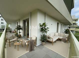 Perfekt aufgeteilte 3-Zimmer-Balkonwohnung mit unverbaubarem Grünblick – provisionsfreier Erstbezug!, 480000 €, Immobilien-Wohnungen in 1210 Floridsdorf