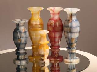 Neue Vasen, Onyx-Marmor, 3 Größen, 3 Farben, 49 €, Haus, Bau, Garten-Geschirr & Deko in 1200 Brigittenau