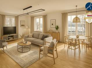 5-ZIMMER MIETWOHNUNG IN SCHÖNER LAGE VON KREMS-STEIN MIT BALKON UND DONAUBLICK, 1650 €, Immobilien-Wohnungen in 3500 Am Steindl