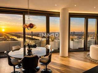 Luxury Residence with breathtaking Skyline Views: DANUBEFLATS Vienna, 5900 €, Immobilien-Wohnungen in 1220 Donaustadt