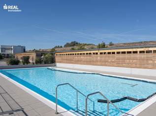 Urlaubsstimmung in Ruhelage - 100m² Eigentumswohnung, Wohnküche, Balkon, 3 Schlafzimmer, 2 Bäder, Parkplatz, Carport und Pool!, 520000 €, Immobilien-Wohnungen in 2522 Gemeinde Oberwaltersdorf