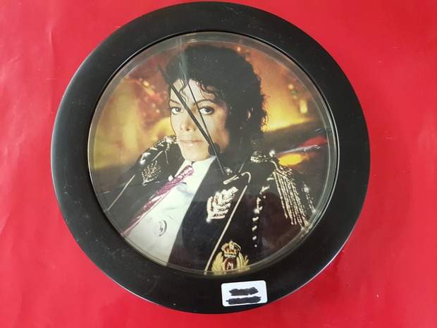 Michael Jackson - Quarzwanduhr - Rarität