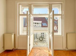 Nähe Stephansplatz: 3 Zimmer Altbaumiete mit französischem Balkon, 3065 €, Immobilien-Wohnungen in 1010 Innere Stadt Nähe Stephansplatz: 3 Zimmer Altbaumiete mit französischem Balkon, 3065 €, Immobilien-Wohnungen in 1010 Innere Stadt