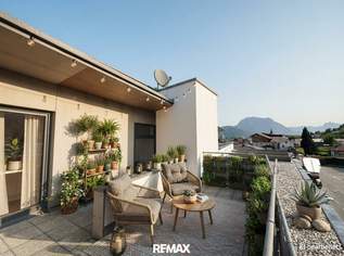 moderne Dachgeschoss-Wohnung in Pinsdorf mit schöner Terrasse, 405000 €, Immobilien-Wohnungen in 4812 Pinsdorf