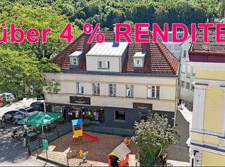 Über 4 % Rendite! Wohn- und Geschäftshaus / Zinshaus am Purkersdorfer Hauptplatz, 1140000 €, Immobilien-Gewerbeobjekte in 3002 Purkersdorf
